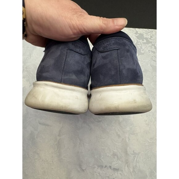 Cole Haan 10.5M 2.Zerogrand Laser Wingtip Oxford Navy Blazer Shoe Comfort C23086 - Picture 11 of 13